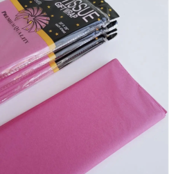 Изображение Бумага упаковочная тишью, фуксия, 50×66 см